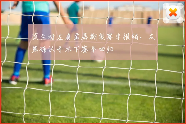 莫兰特左肩盂唇撕裂赛季报销，灰熊确认手术下赛季回归